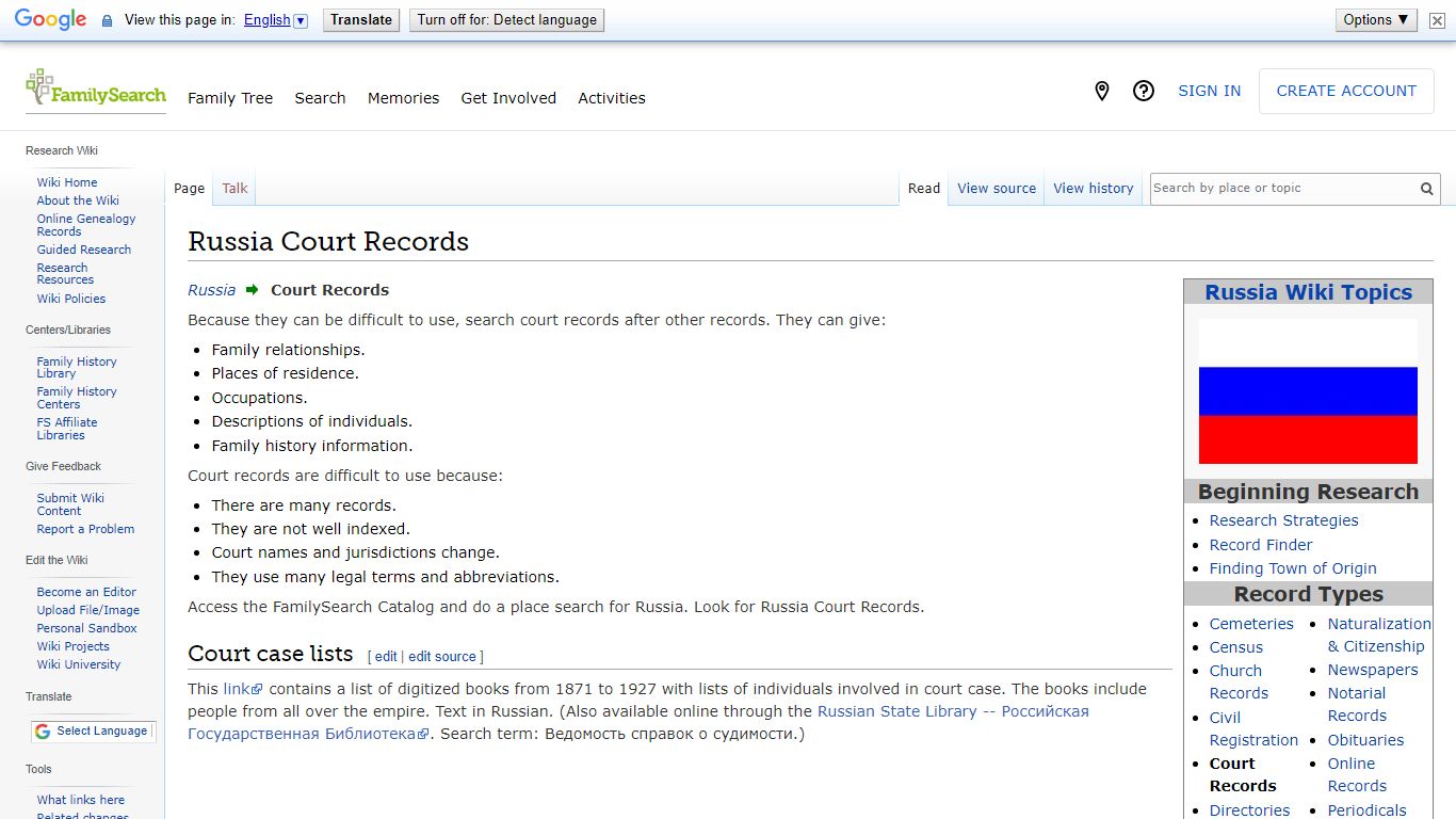 Russia Court Records • FamilySearch